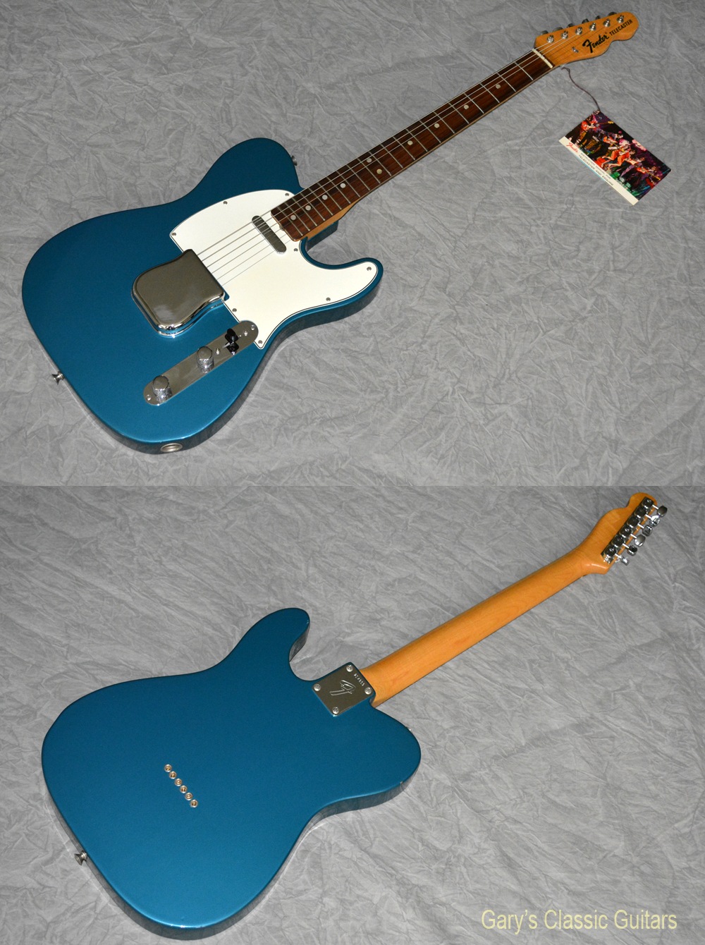 1968 Fender Telecaster Lake Placid Blue (FEE0738) Garys Classic Guitars & Vintage Guitars LLC