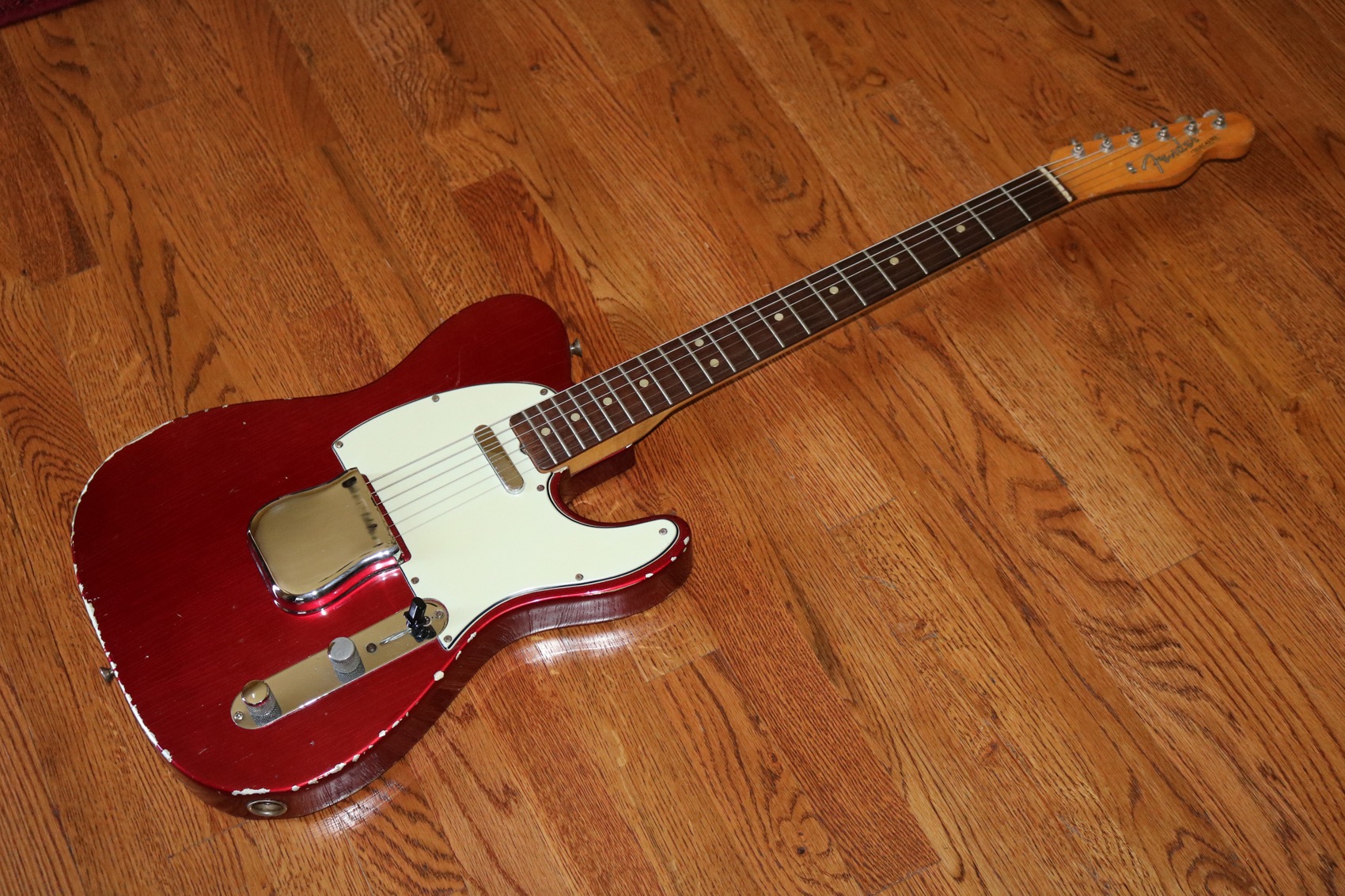 1965 Fender Telecaster Candy Apple Red Garys Classic Guitars