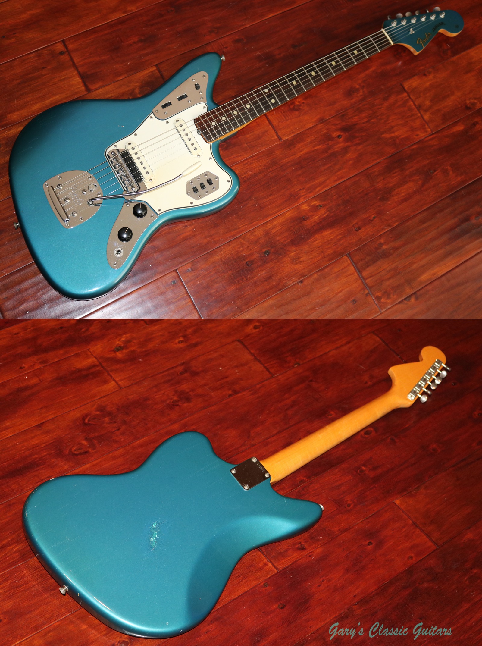 Fender jaguar sales lake placid blue