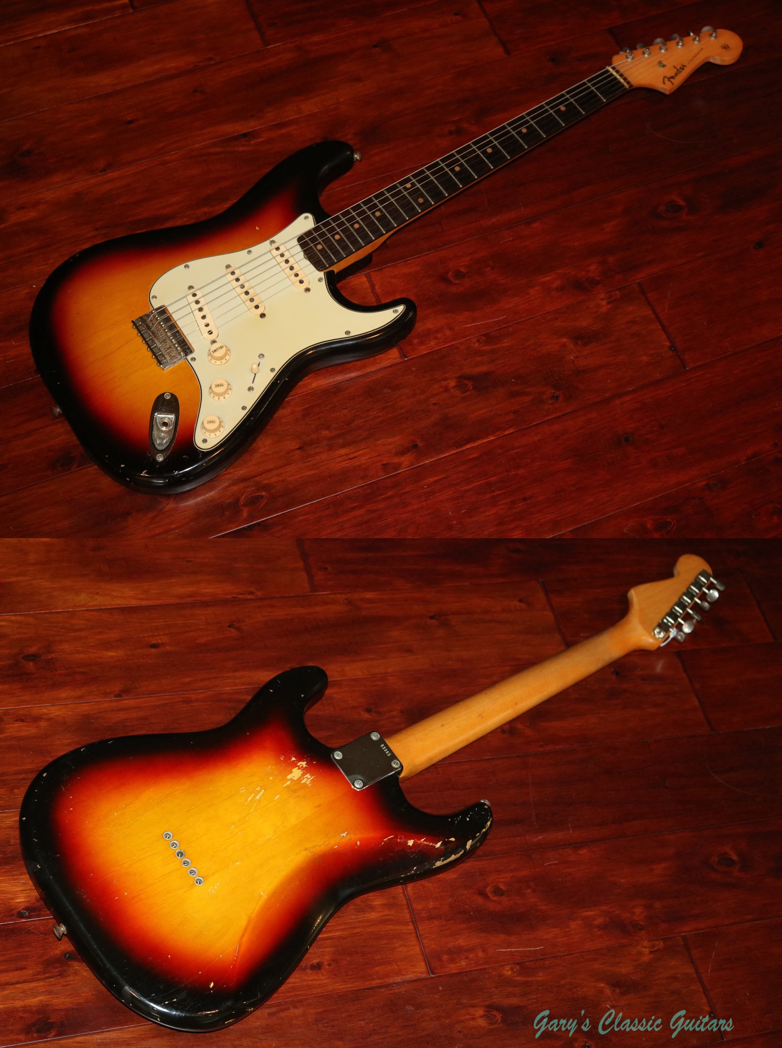 Slab top board stratocaster