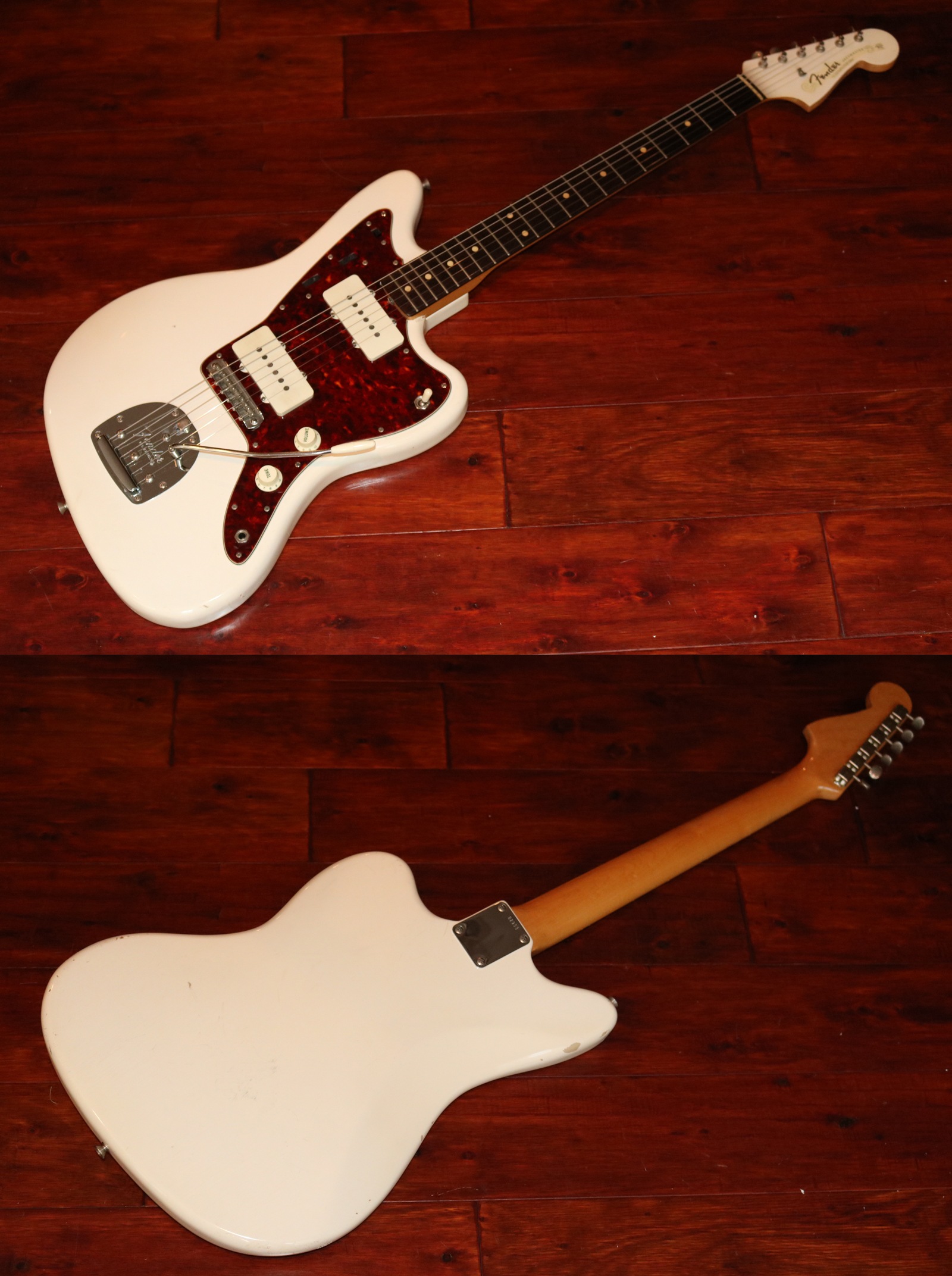 1962 Fender Jazzmaster Rare Olympic White With Matching