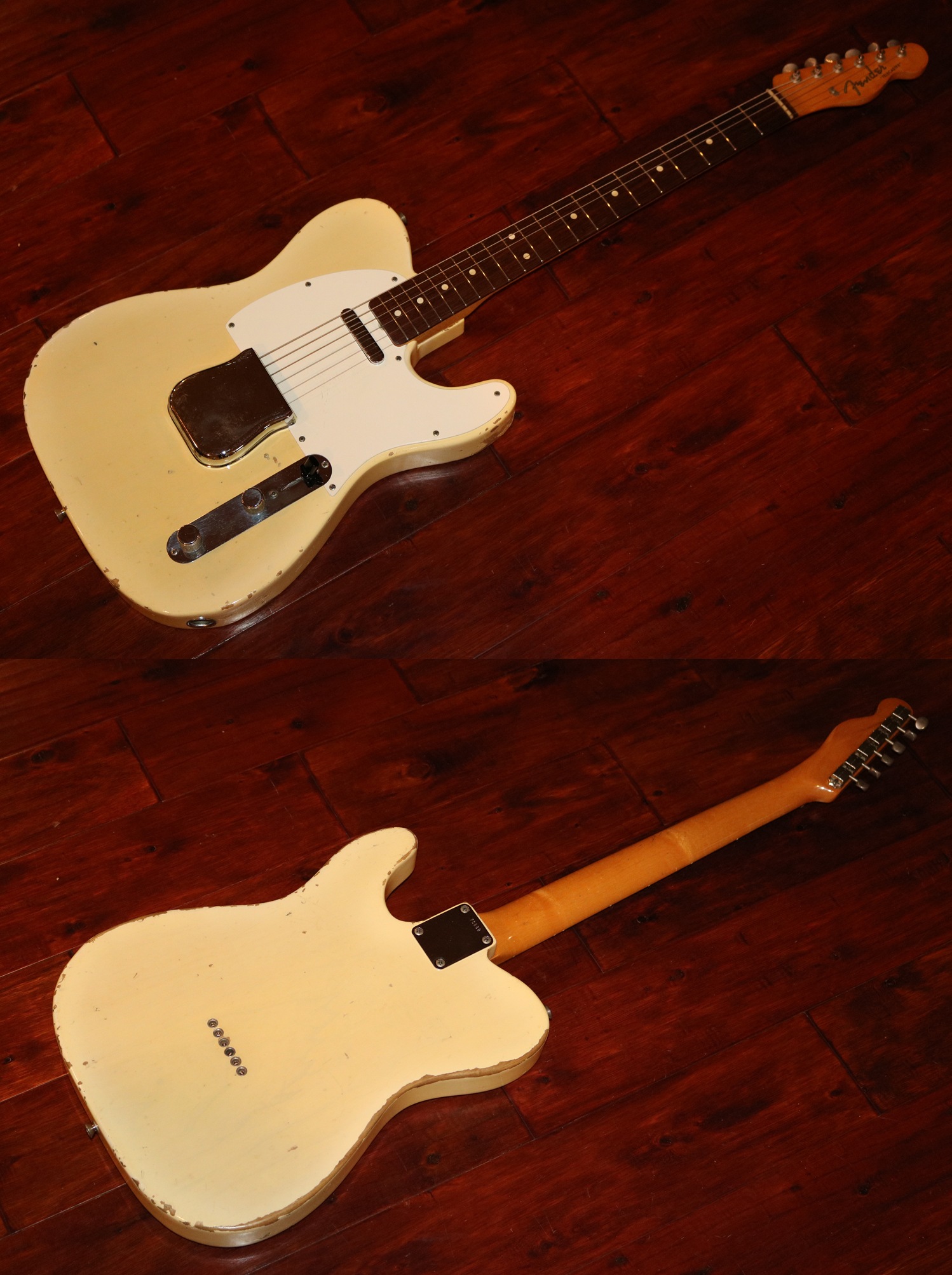 1962 Fender Telecaster Blonde Slab board Garys Classic Guitars Vintage Guitars LLC