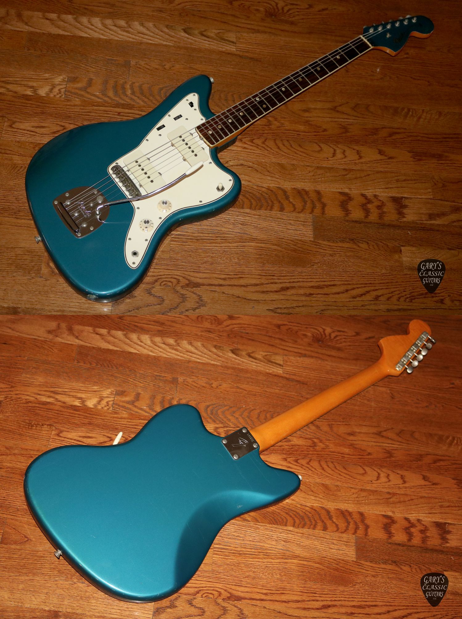 1966 Fender Jazzmaster, Rare Lake Placid Blue with matching