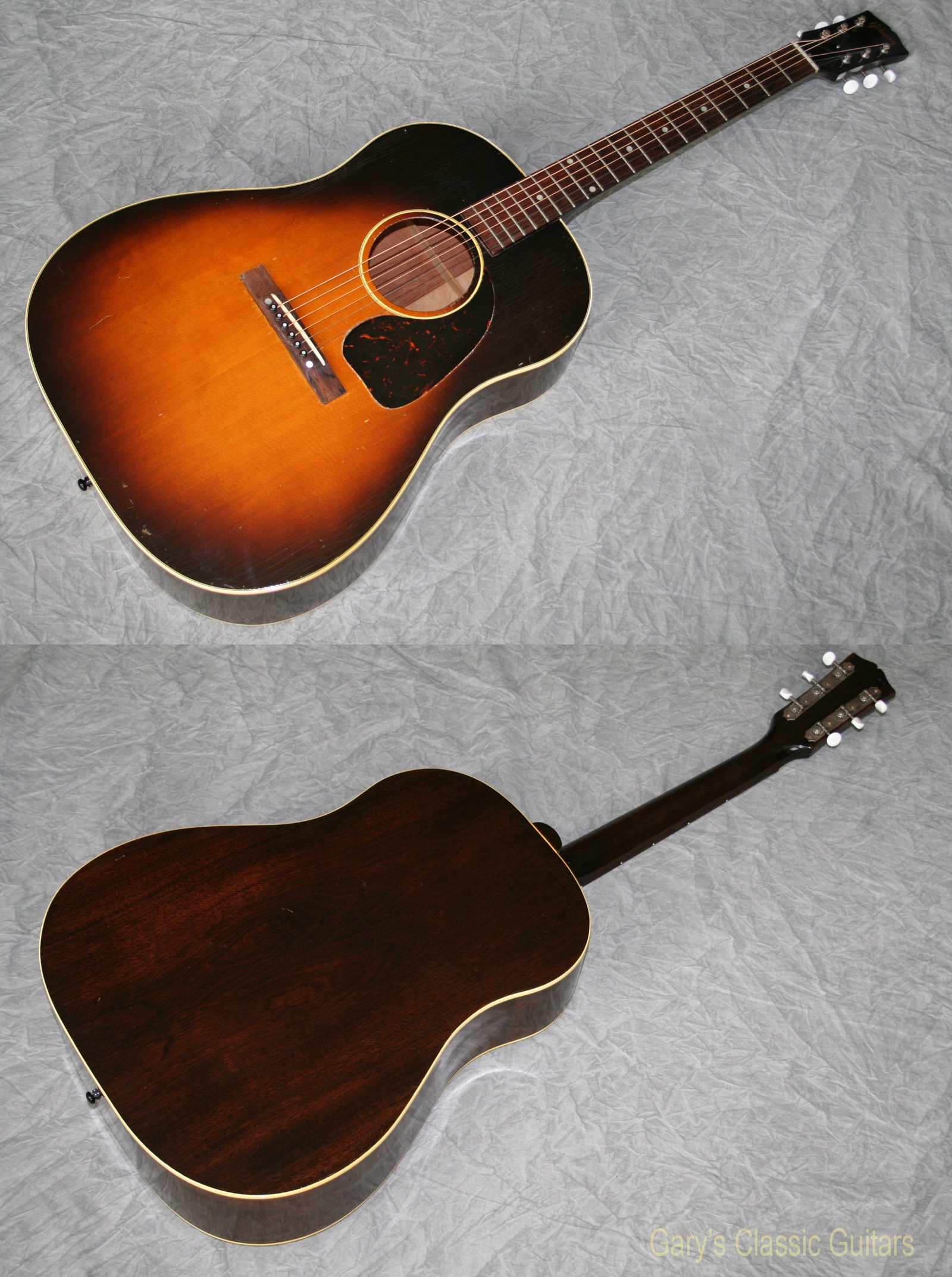 1948 Gibson J 45 Garys Classic Guitars Vintage Guitars LLC