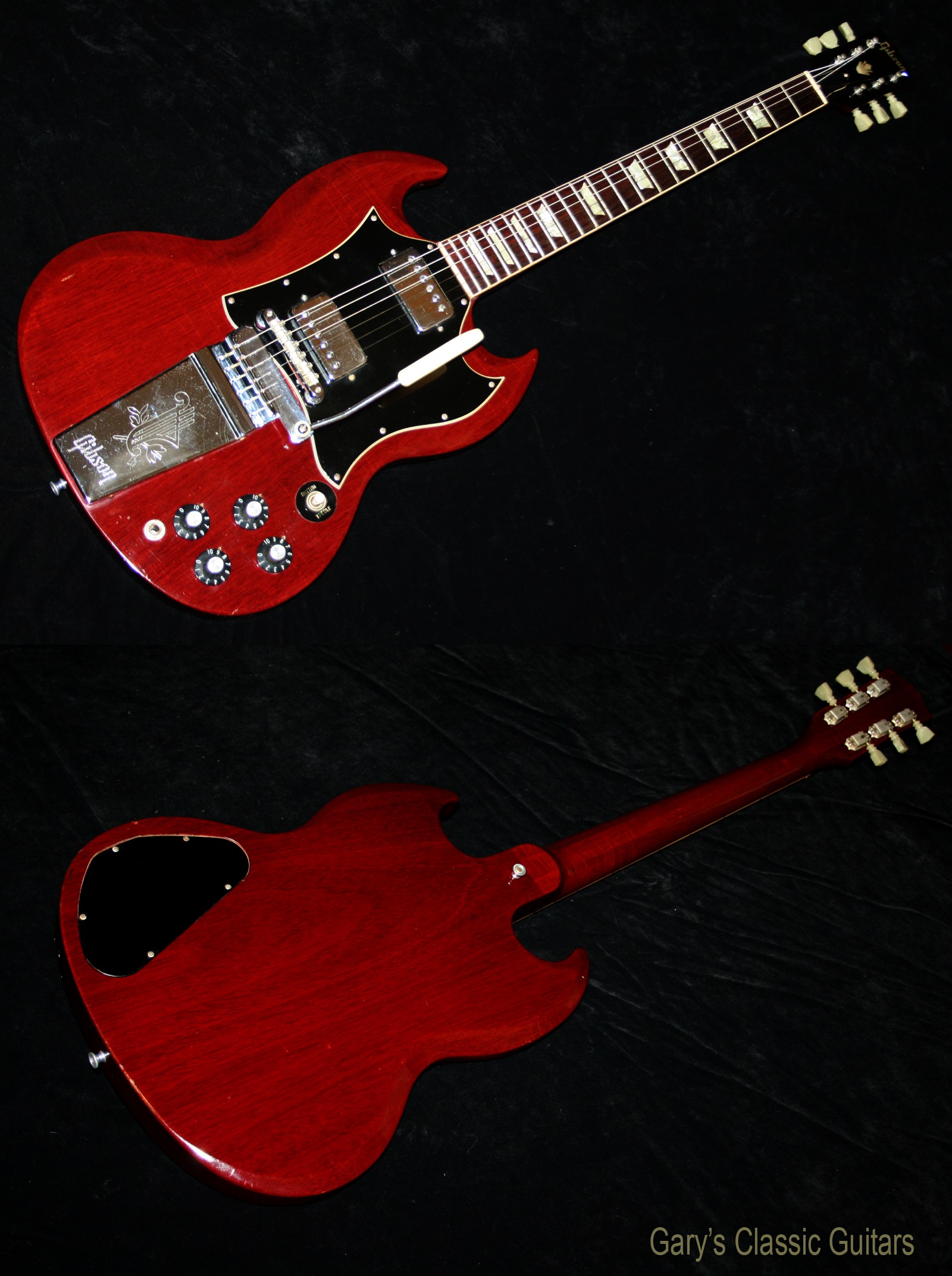 1969 gibson sg standard garys classic guitars vintage guitars llc