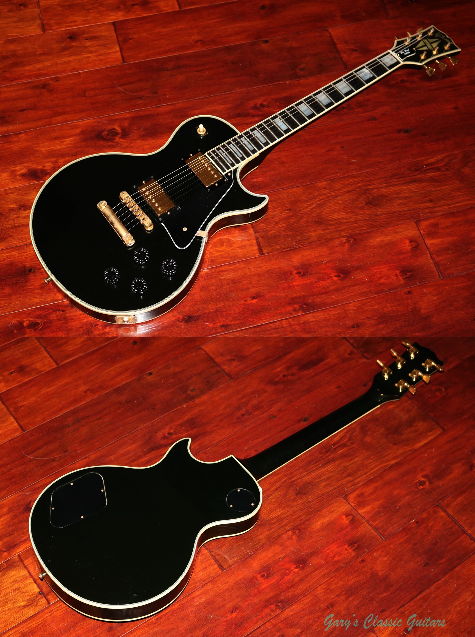 1979 Gibson Les Paul Custom, Black | Garys Classic Guitars 