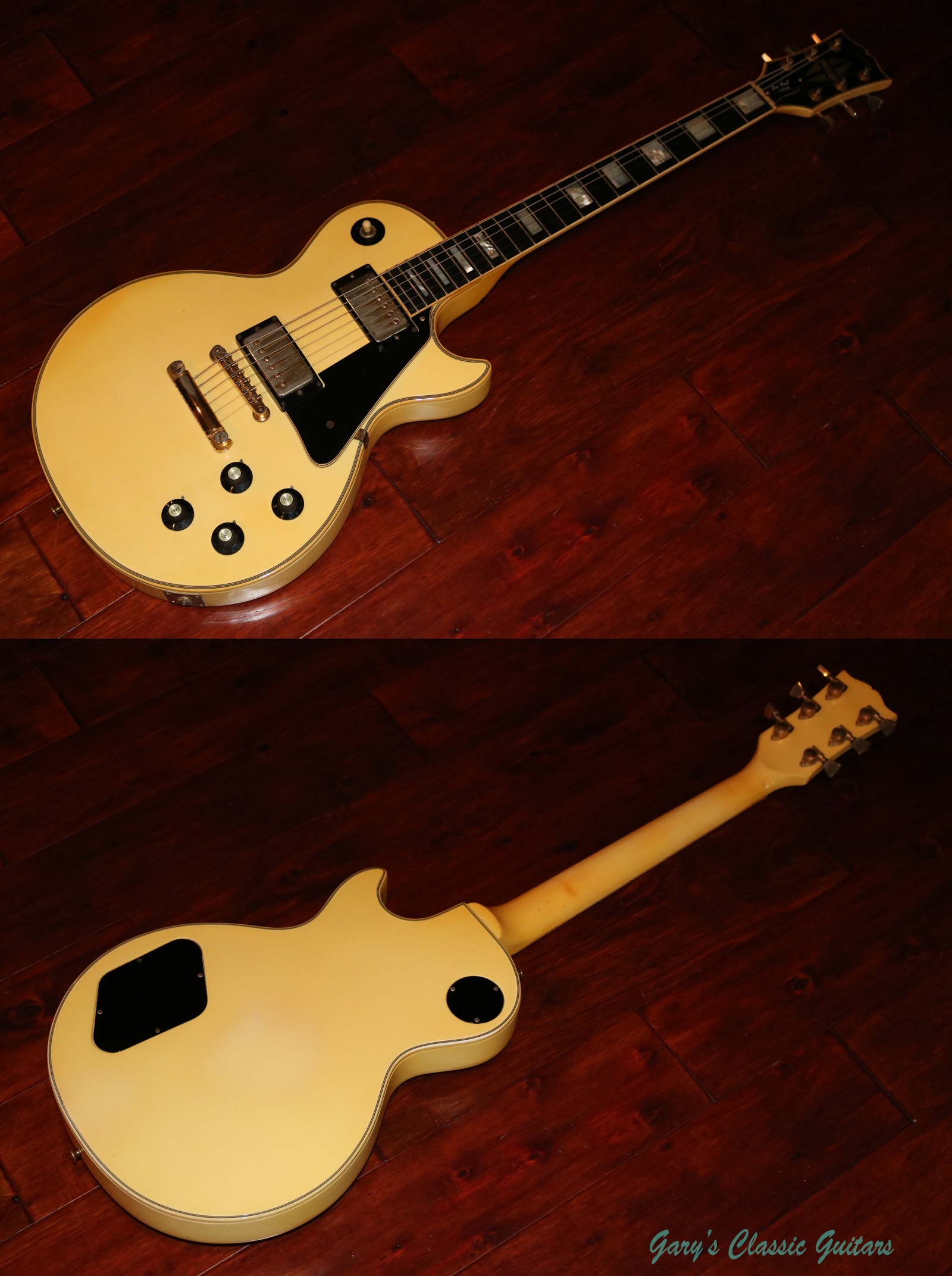 1974 les best sale paul custom white