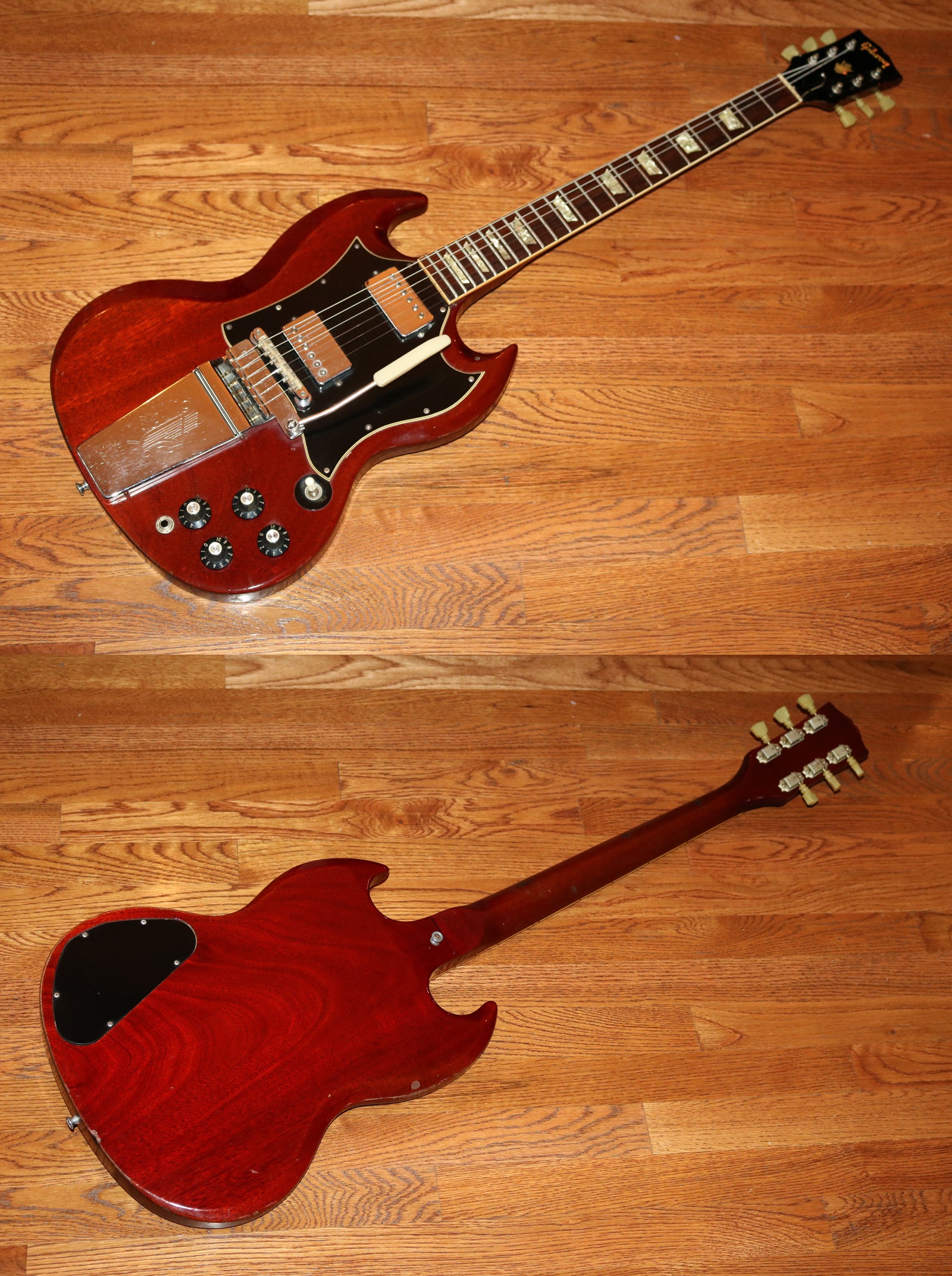 1969 gibson sg standard garys classic guitars vintage guitars llc