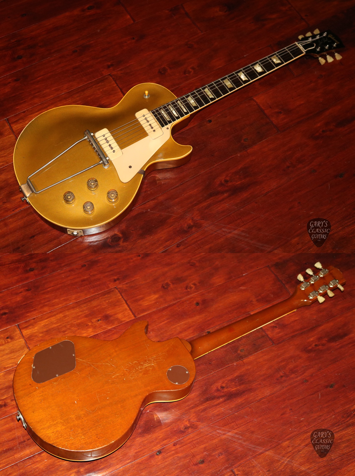 1952 Gibson Les Paul Gold top | Garys Classic Guitars & Vintage ...
