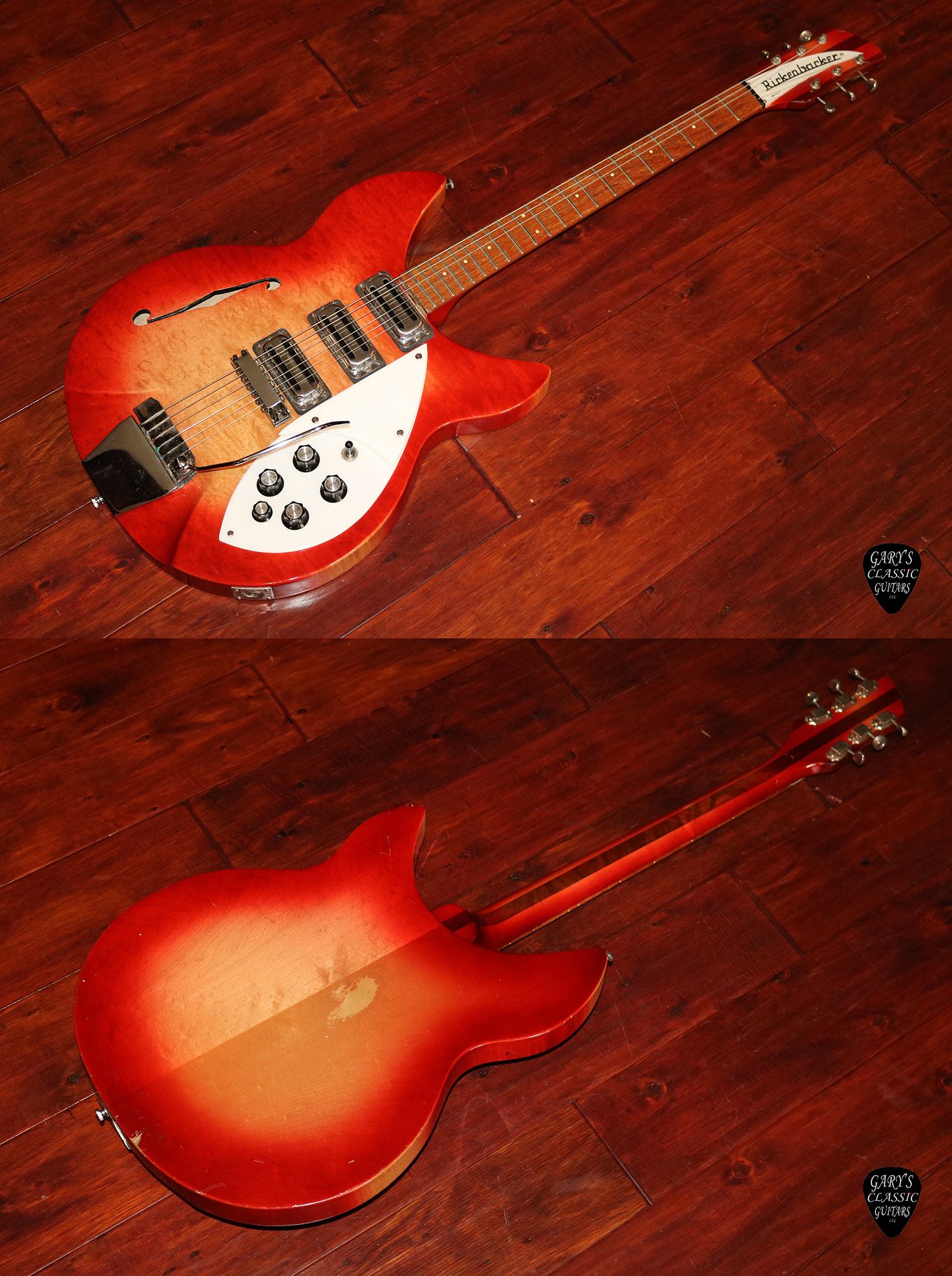 Rickenbacker 335 Rose Morris 1997 Fireglo de 1967 – L'instrumenterie